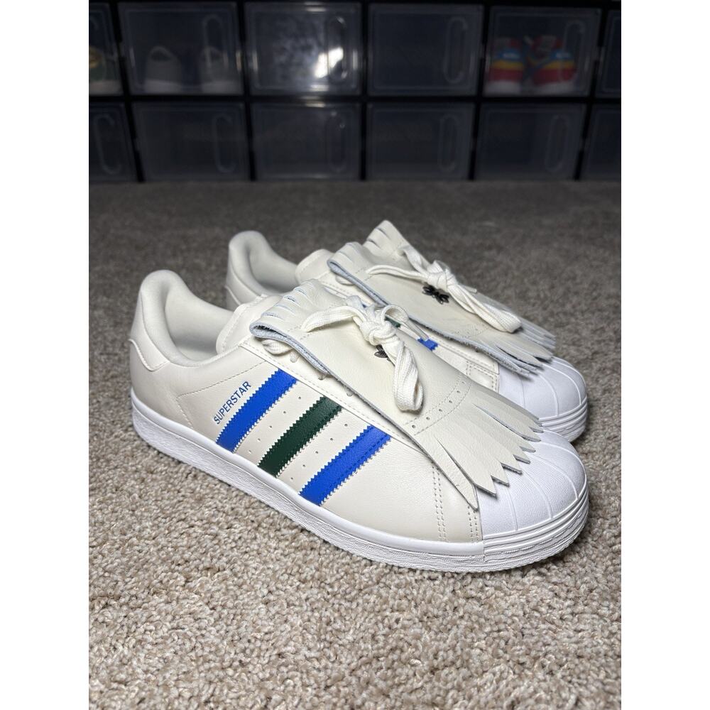 ADIDAS ROLLING LINKS SUPERSTAR Spikeless Golf Shoes Men’s Size 10 IH2500 NEW - Picture 4 of 6